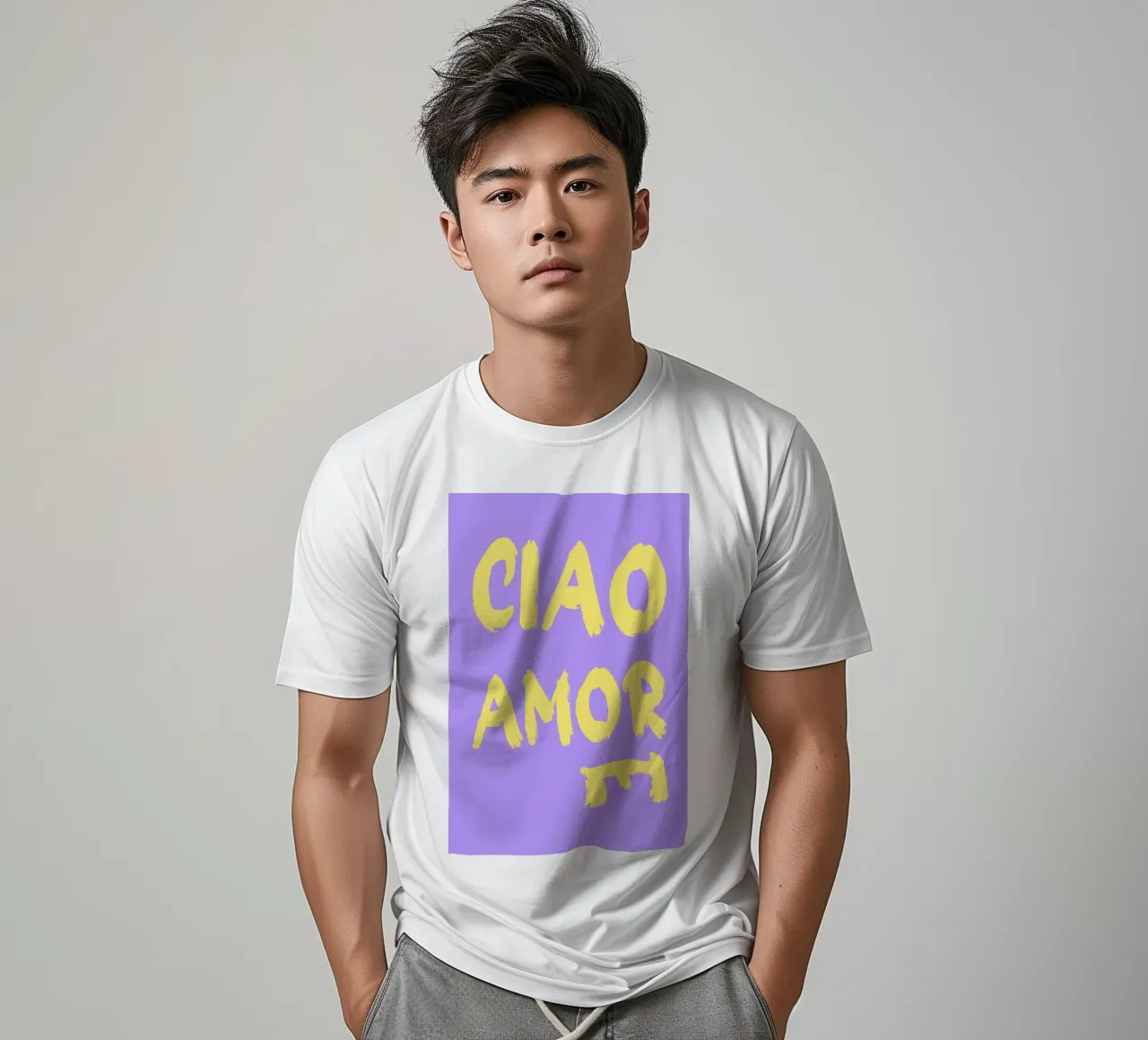 Ciao Amore t-shirt da Ohkimiko