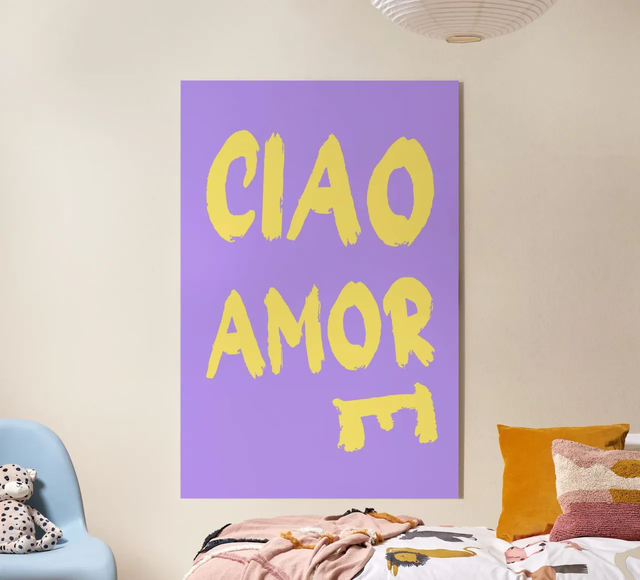 Ciao Amore plexiglass da Ohkimiko