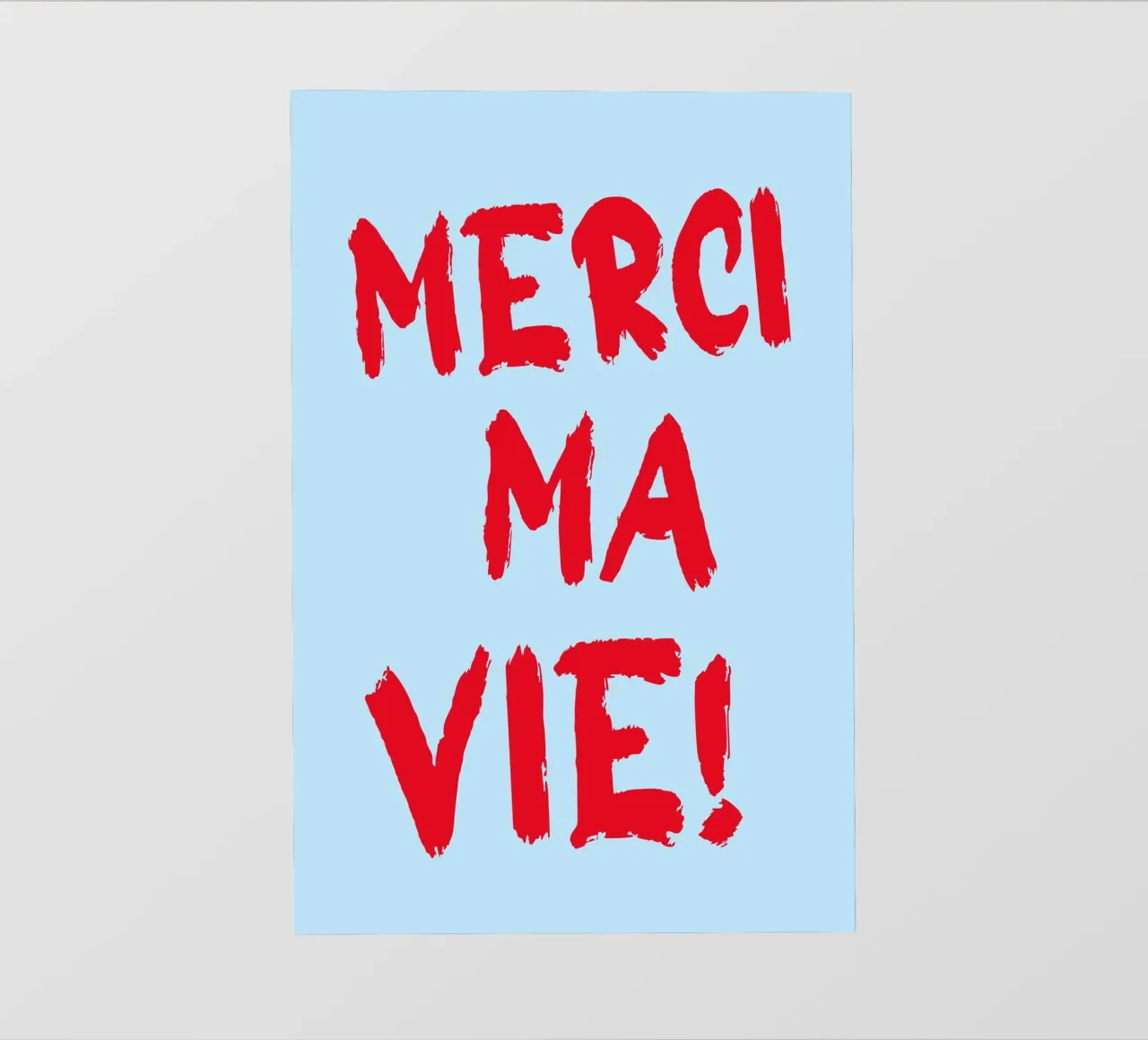 Merci ma vie pellicola backlit da Ohkimiko