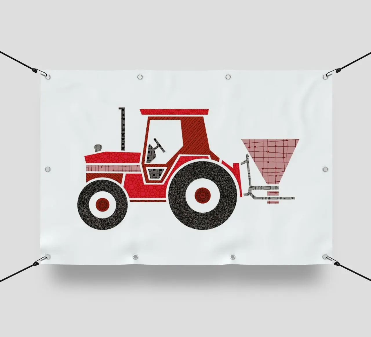 Traktor telo in pvc da UN-TYPISCH