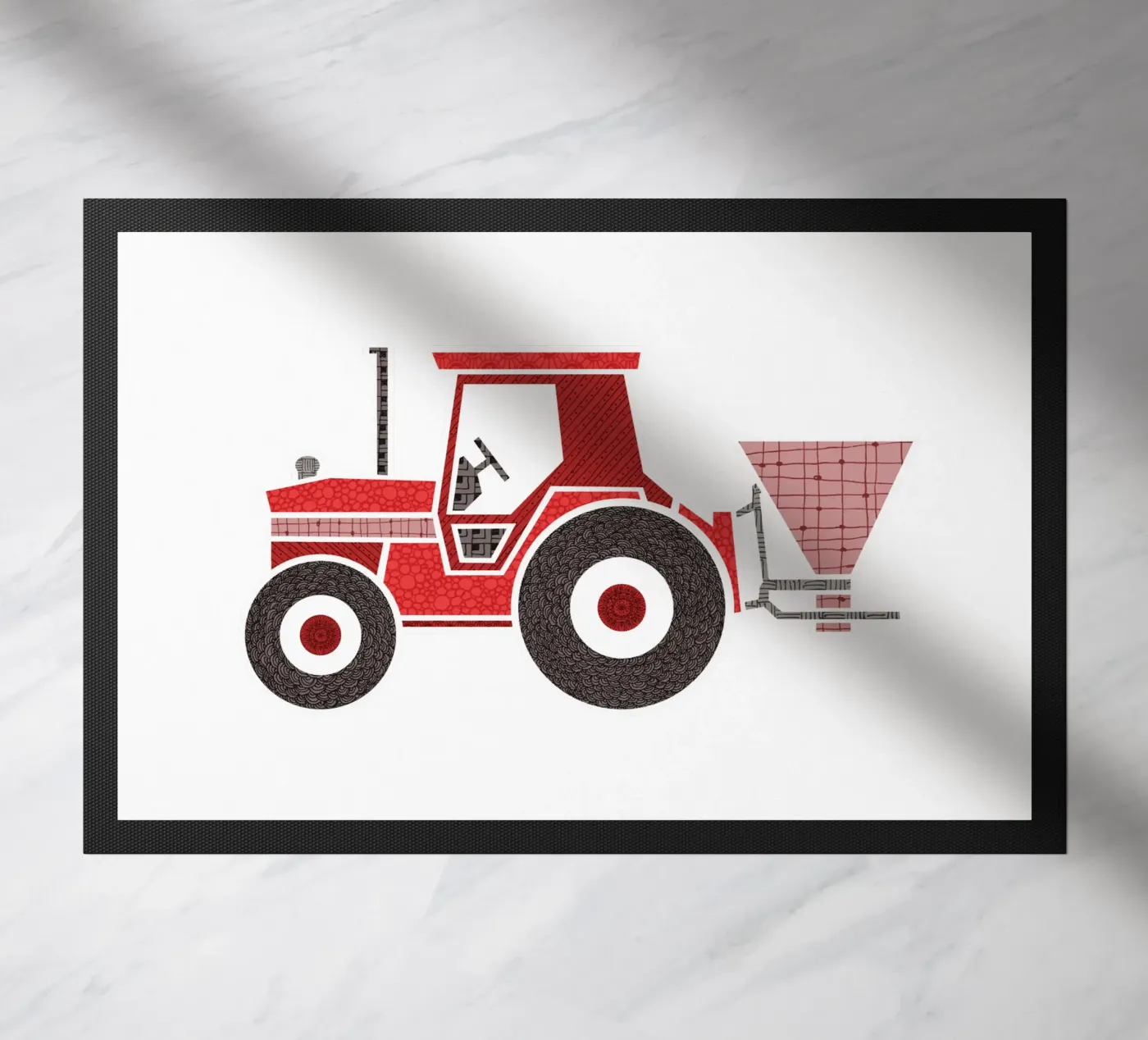 Traktor doormat by UN-TYPISCH