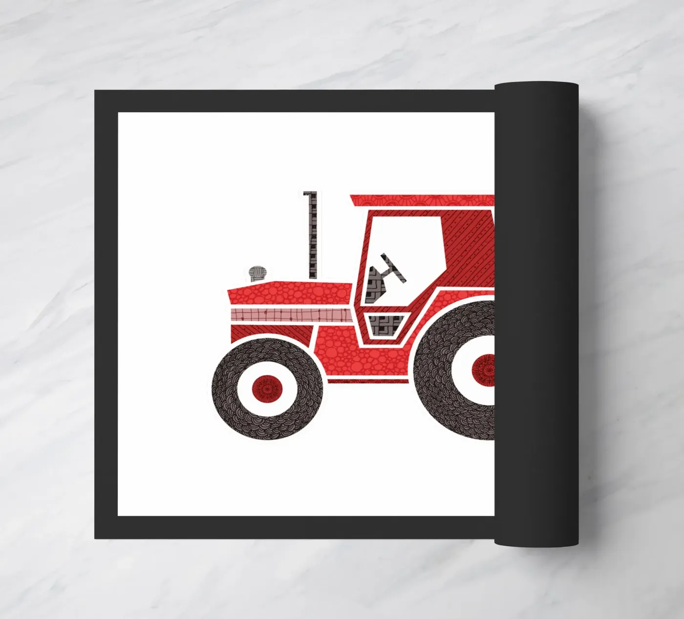 Traktor doormat by UN-TYPISCH