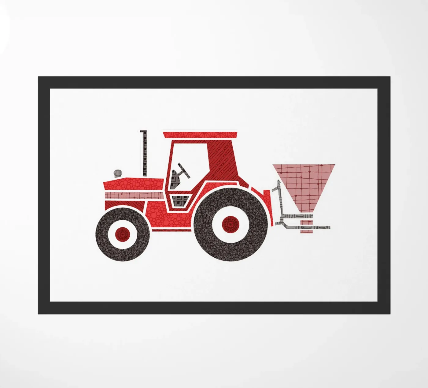 Traktor doormat by UN-TYPISCH