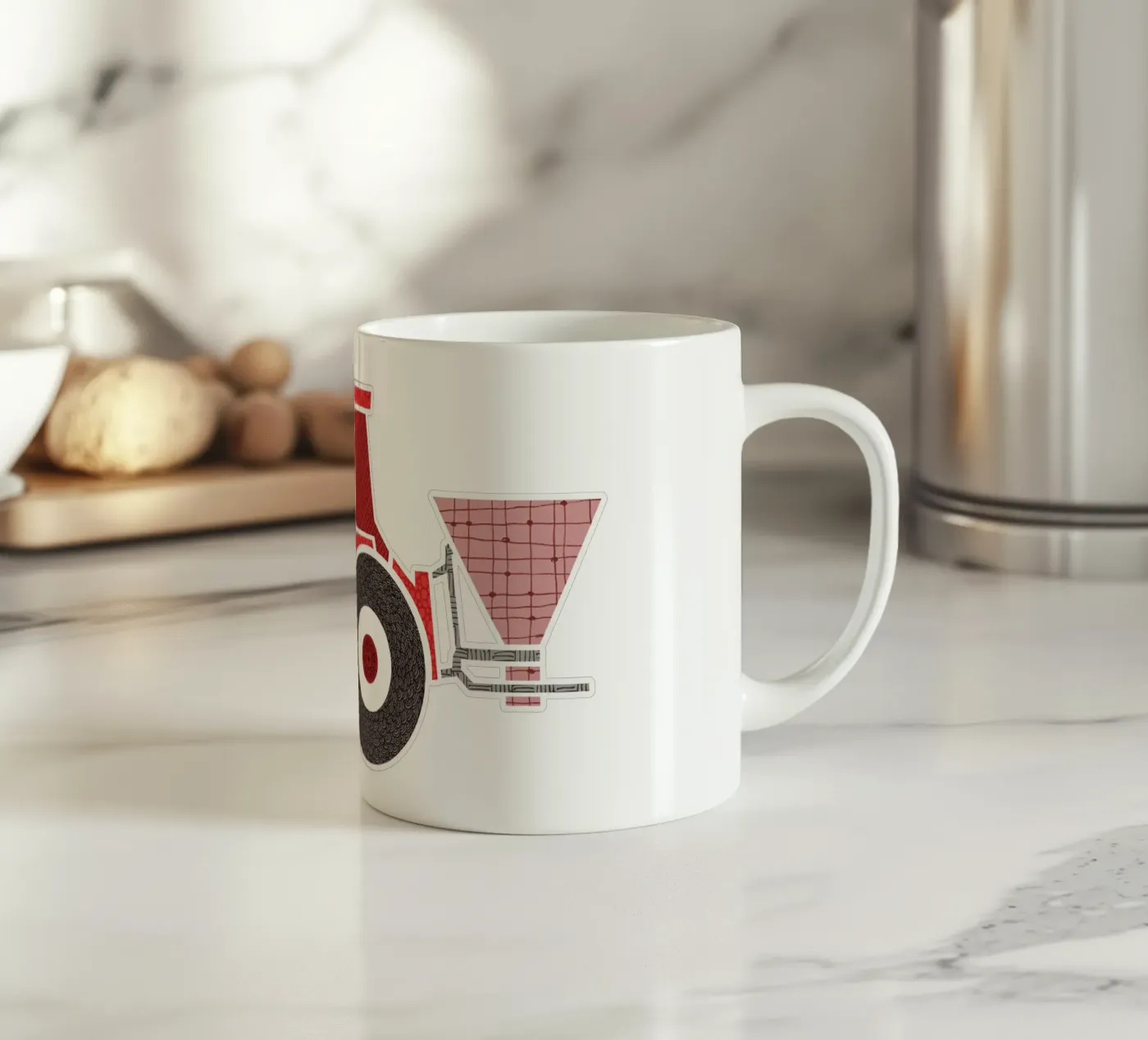 Traktor ceramic mug by UN-TYPISCH