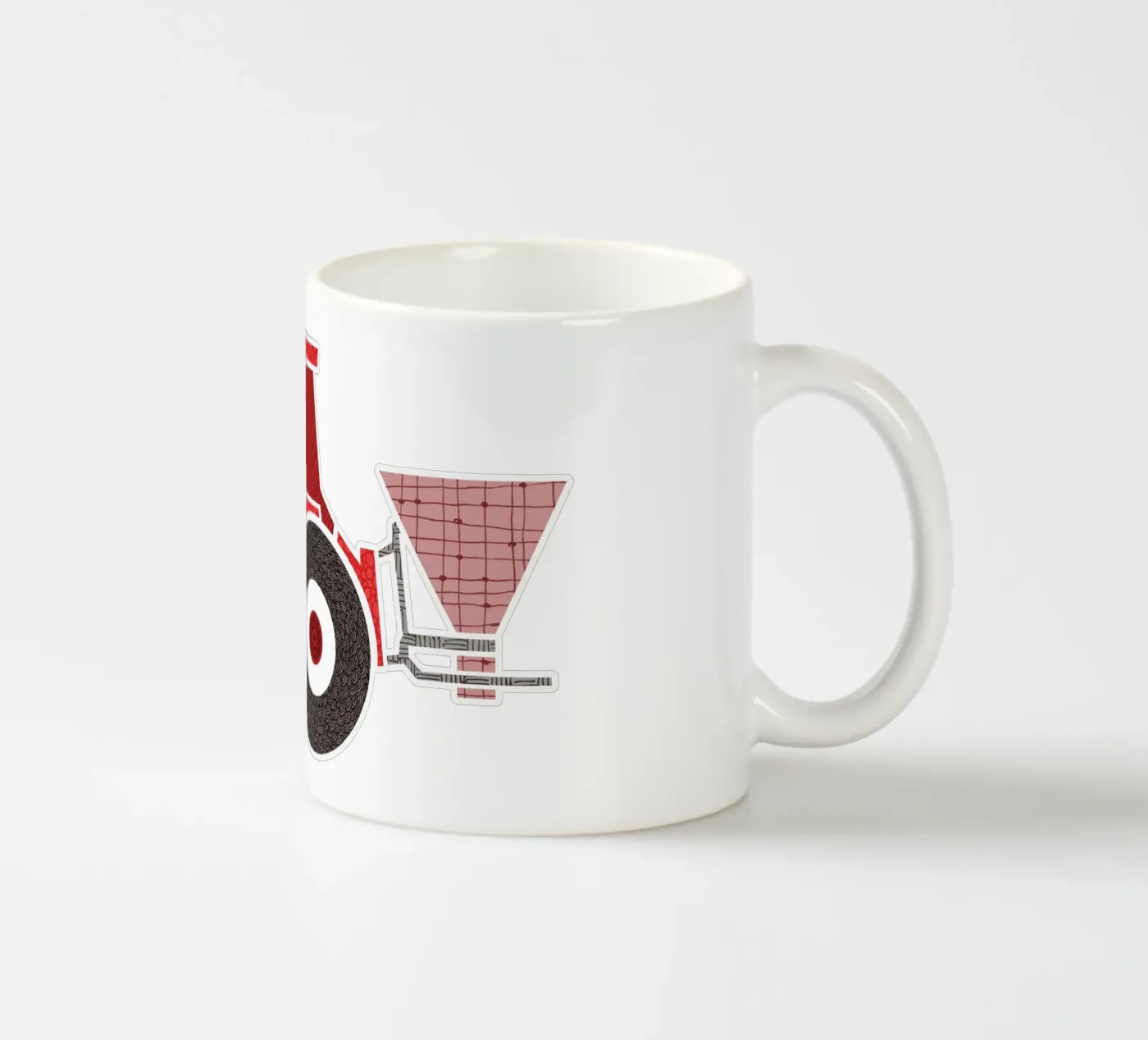 Traktor ceramic mug by UN-TYPISCH