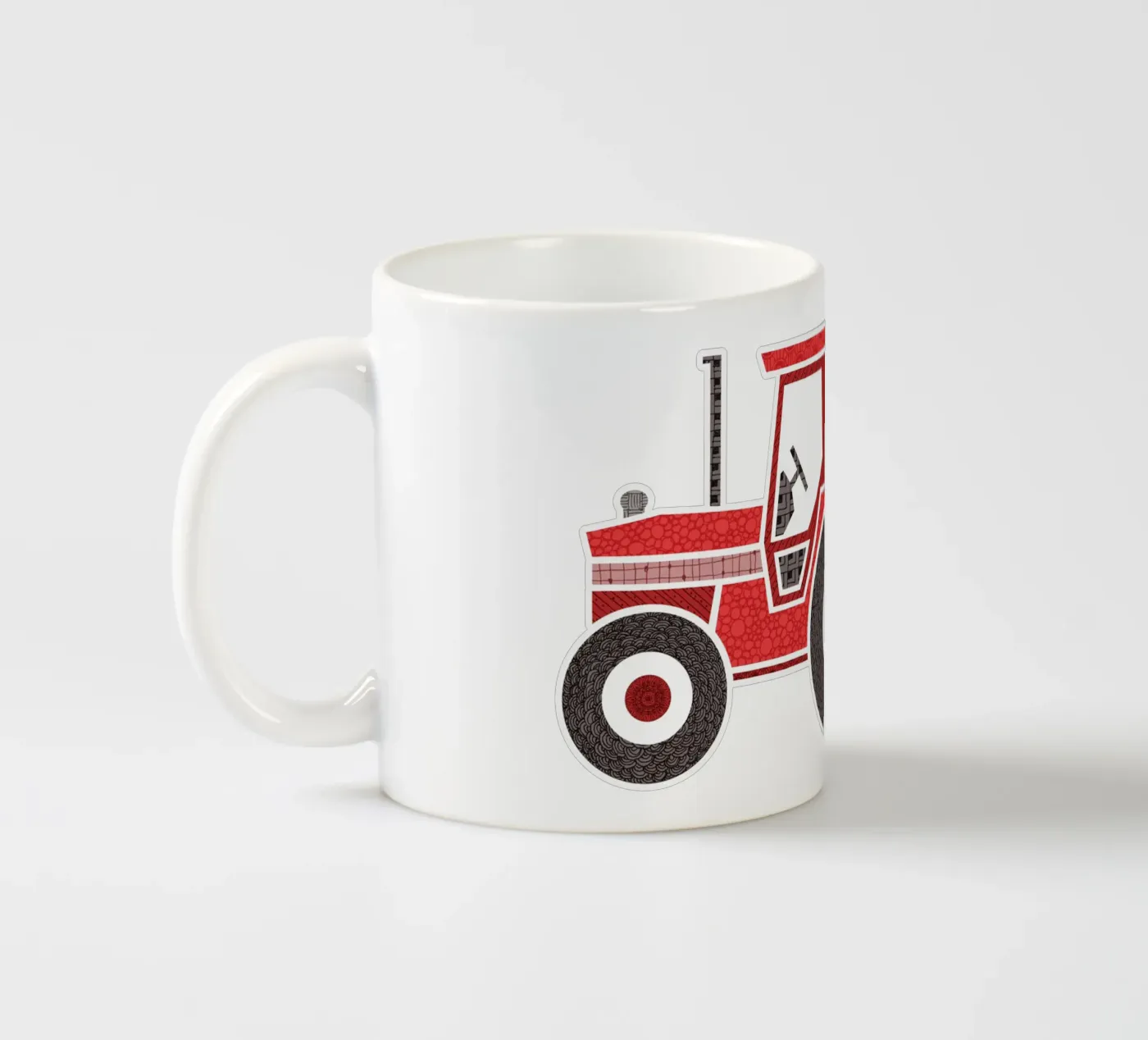 Traktor ceramic mug by UN-TYPISCH