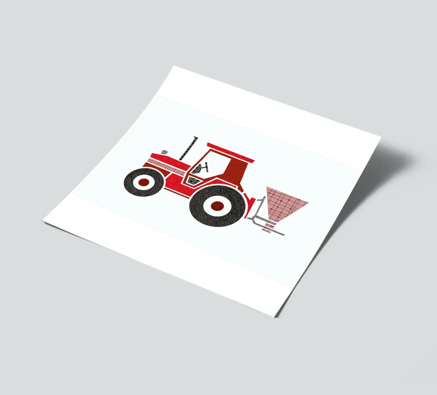 Traktor sticker sheet by UN-TYPISCH