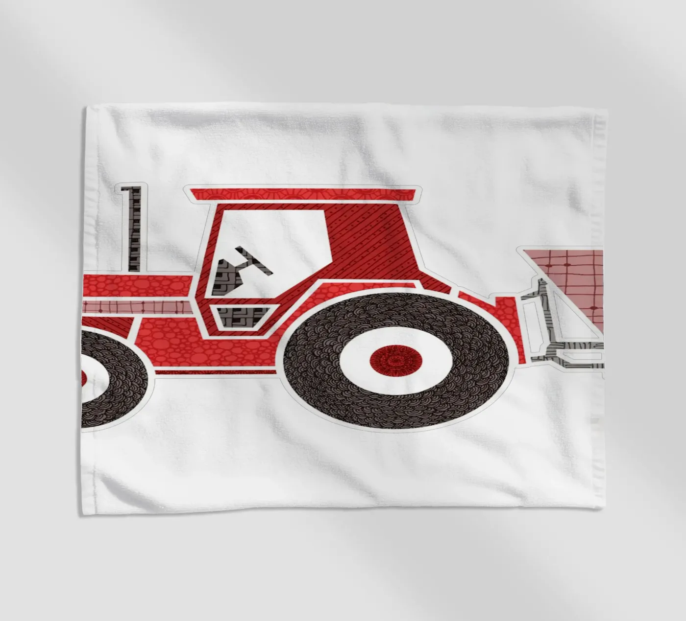 Traktor strandhanddoek van UN-TYPISCH