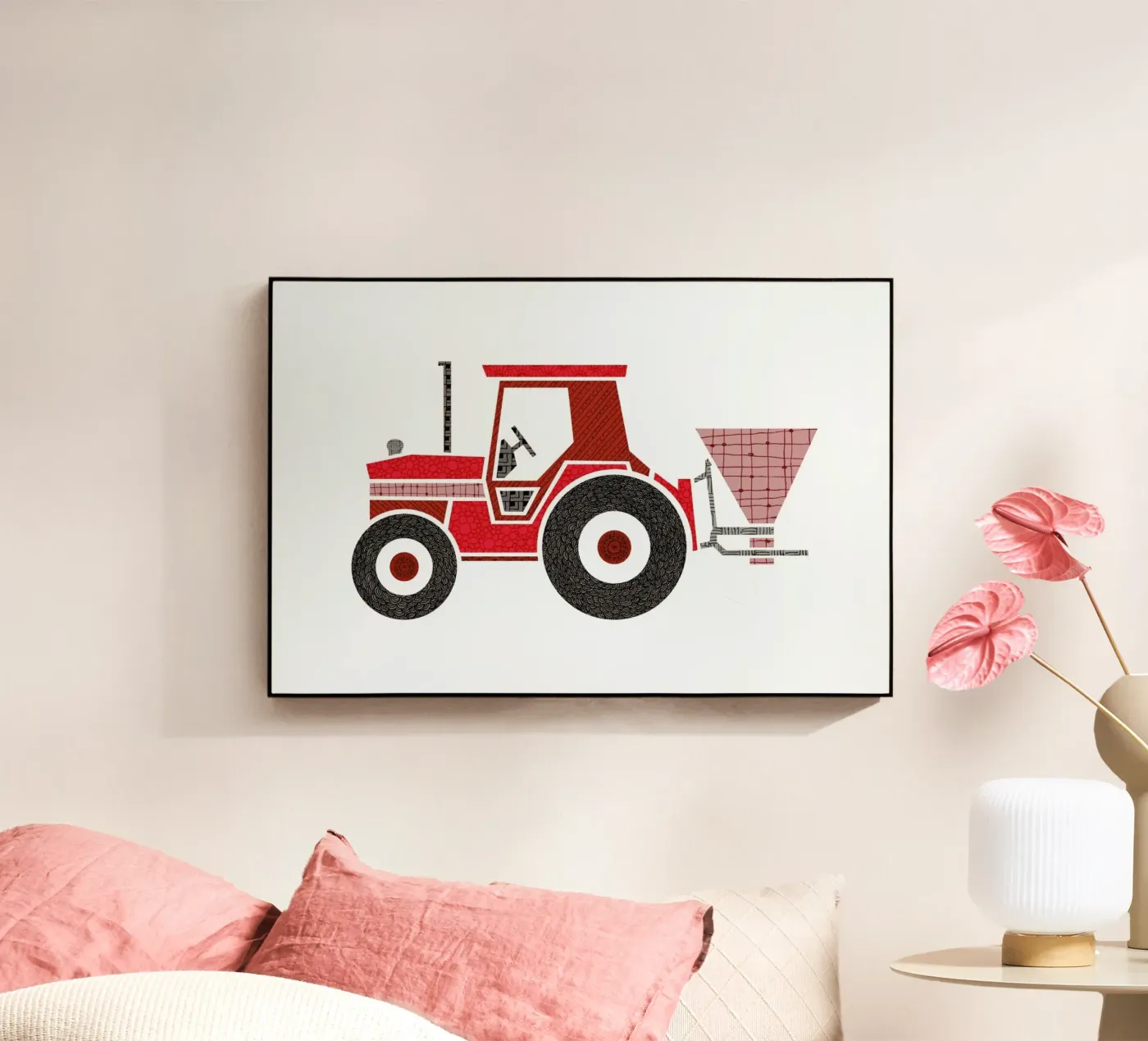 Traktor Acryl-Glas von UN-TYPISCH