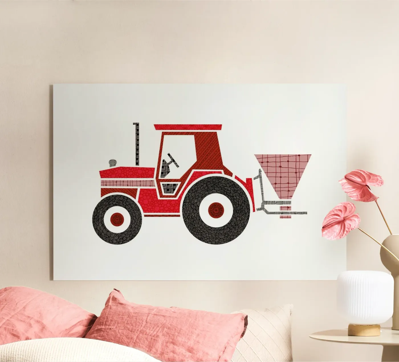 Traktor Acryl-Glas von UN-TYPISCH