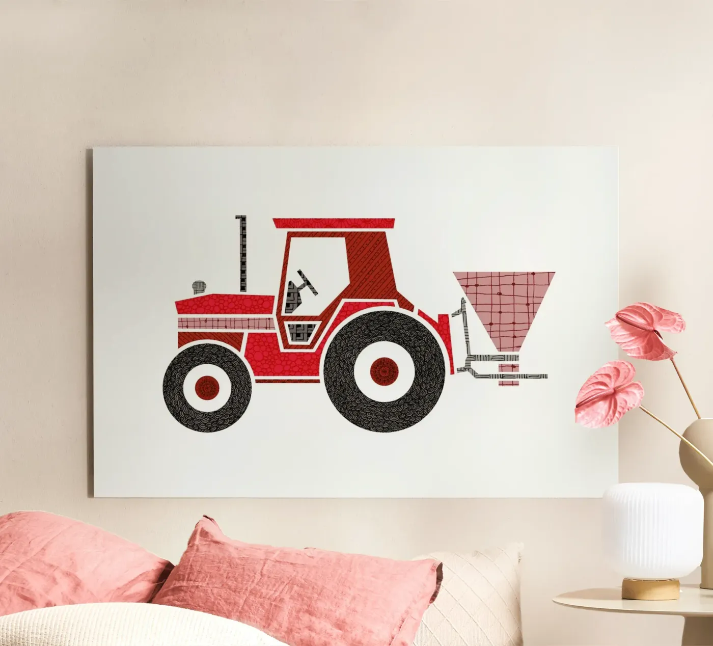 Traktor alluminio dibond da UN-TYPISCH