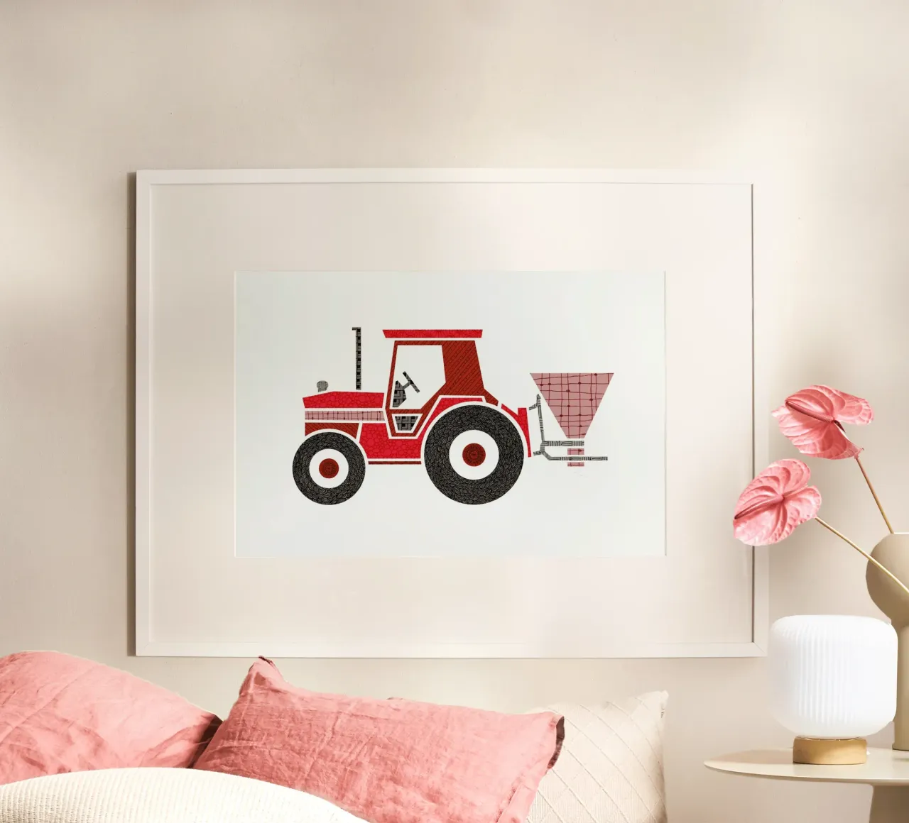 Traktor poster da UN-TYPISCH