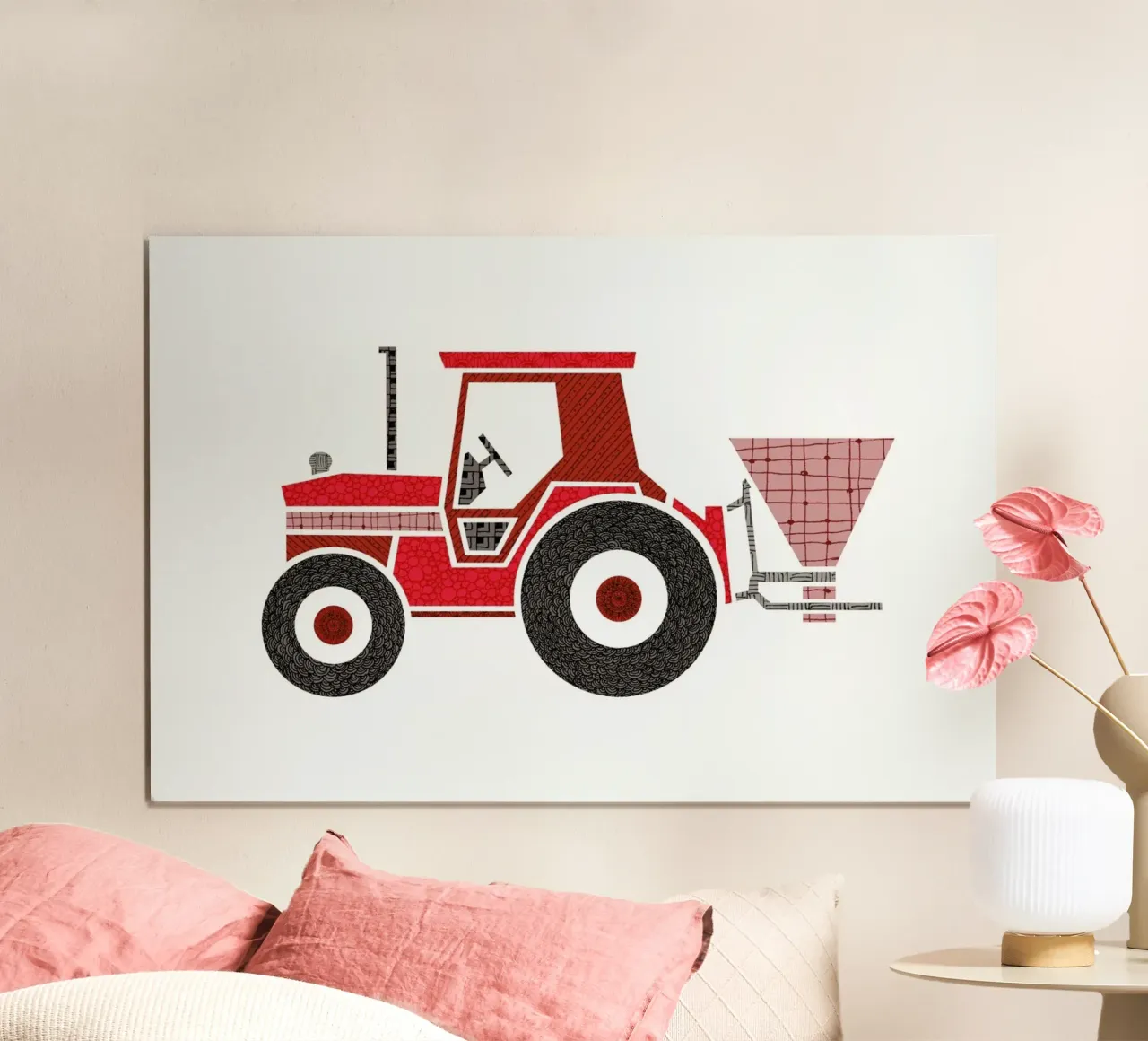 Traktor poster da UN-TYPISCH