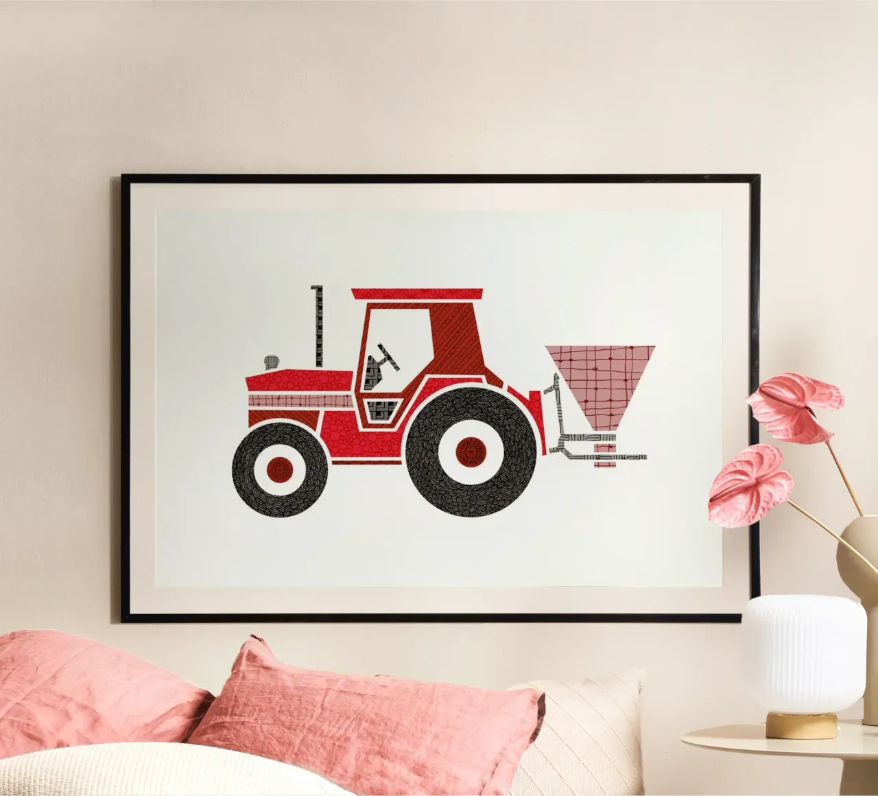 Traktor poster da UN-TYPISCH