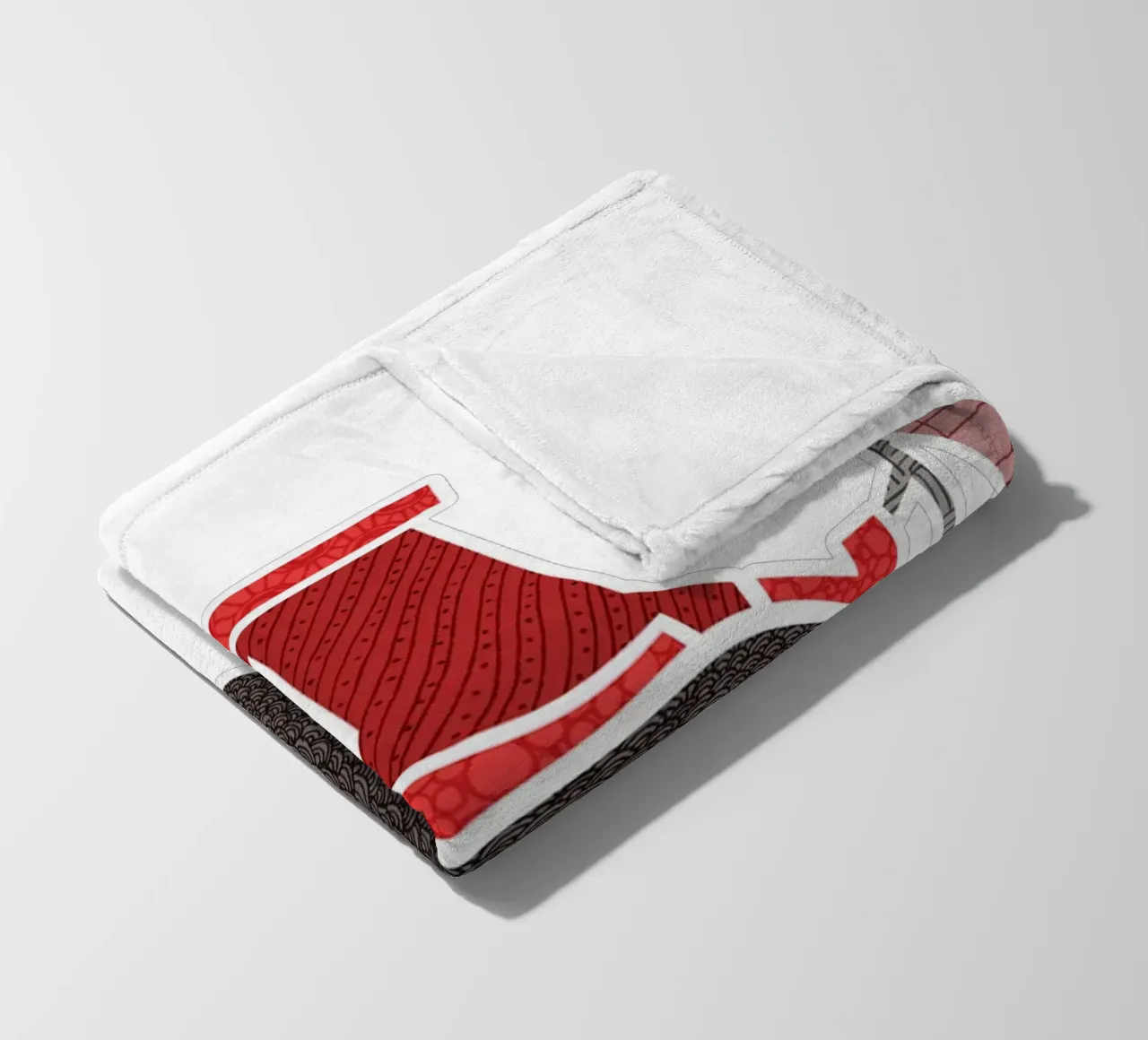 Traktor fleece blanket by UN-TYPISCH