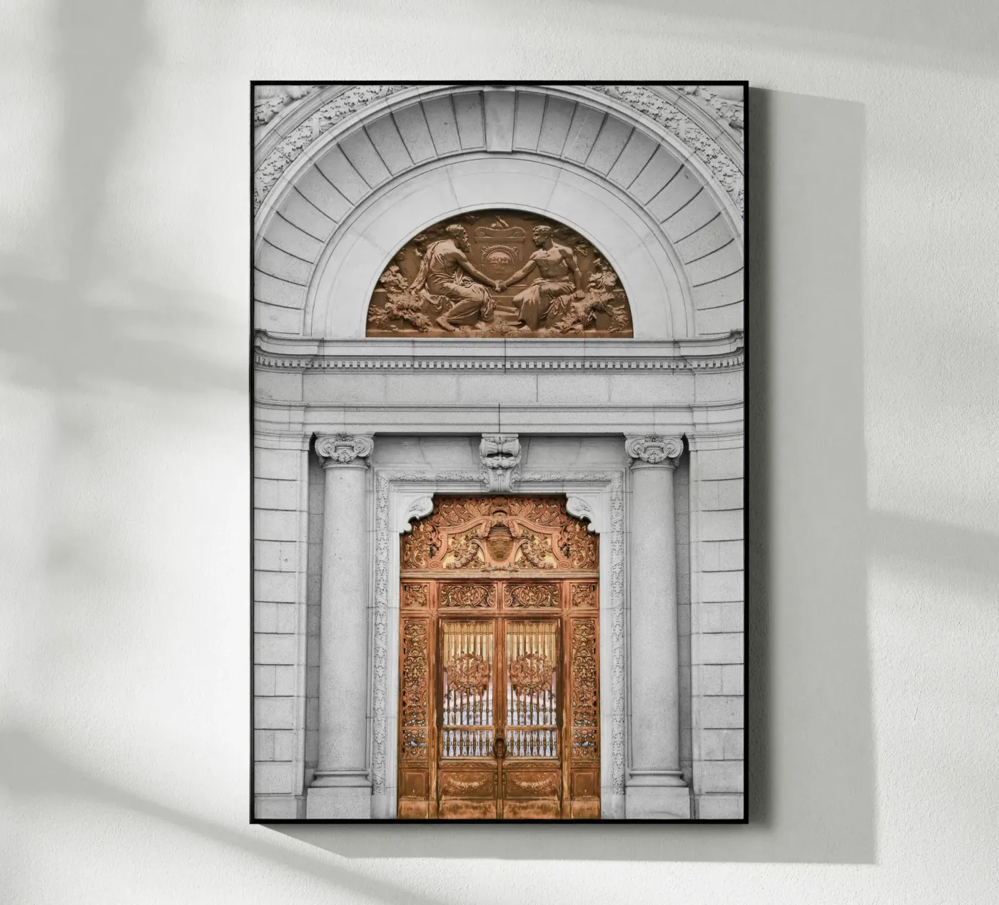 Golden Gate acrylic glass by abnerssonstudio