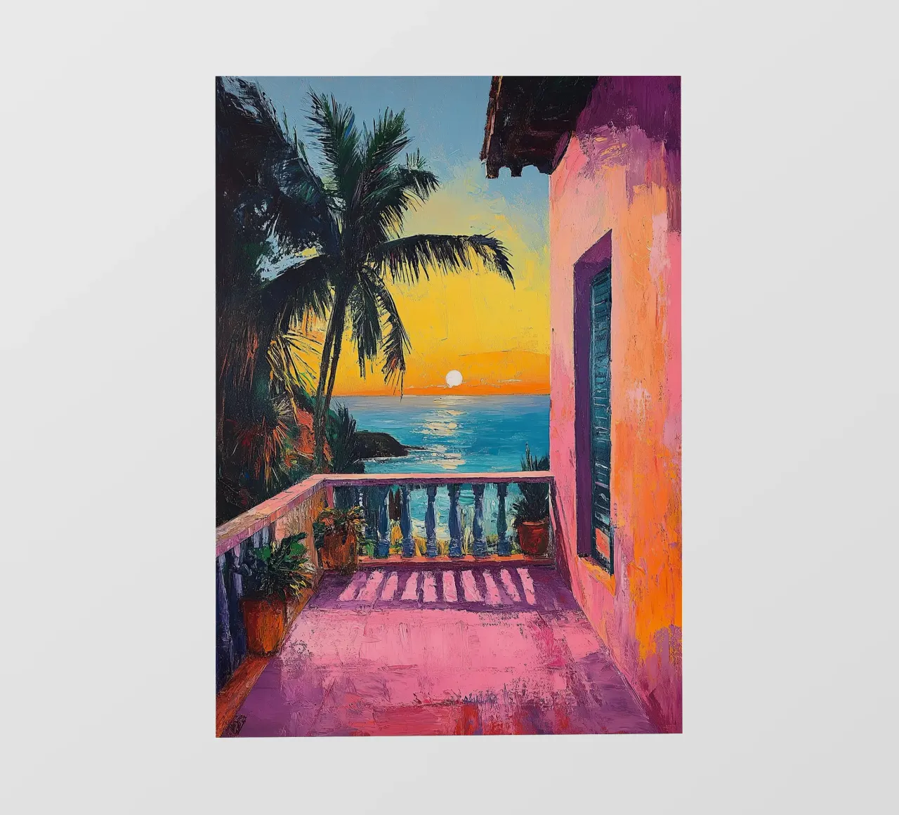 Das Tor zu lebendigen Träumen Backlit Folie von Nikis Art Studio