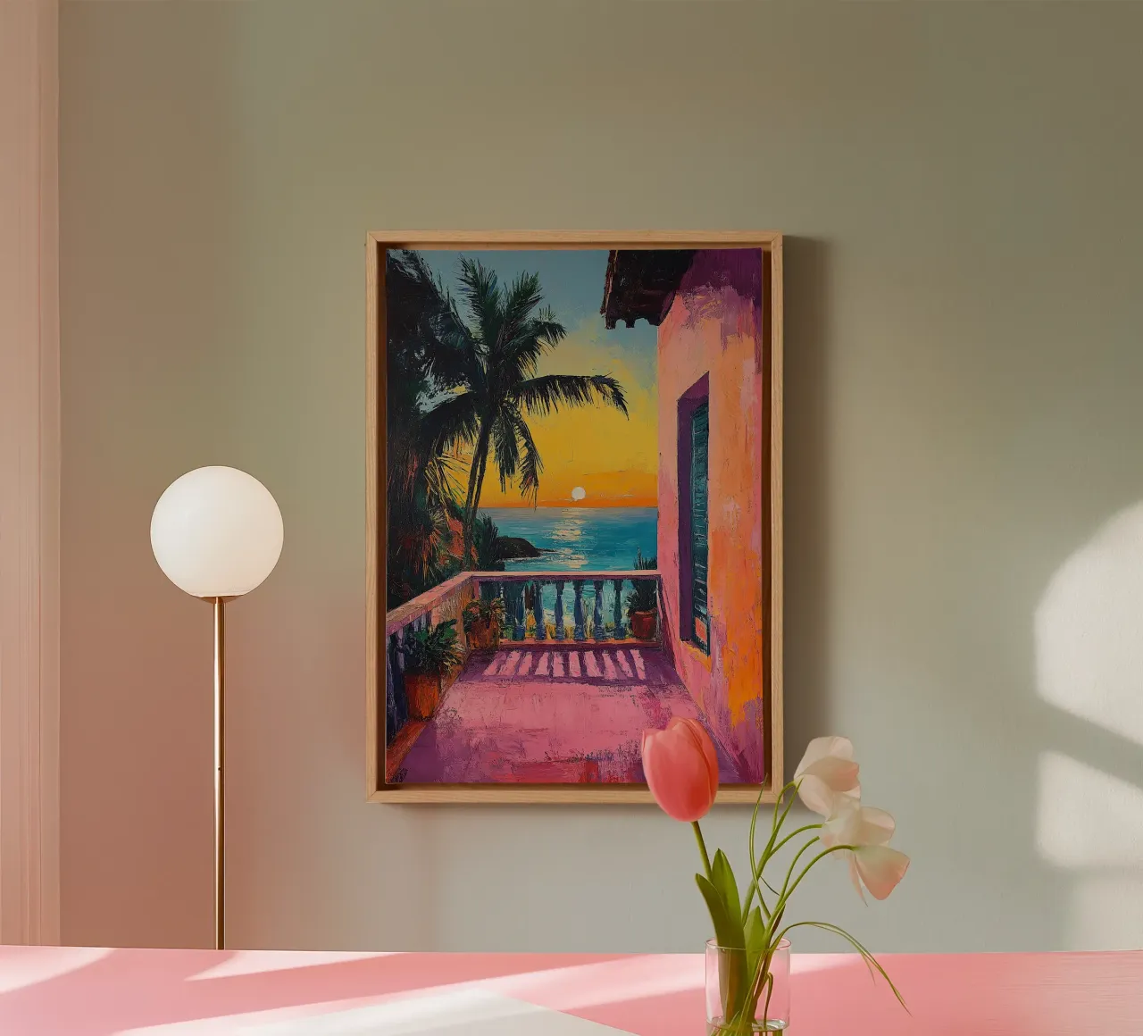 The Gateway to Vibrant Dreams canvas by Nikis Art Studio