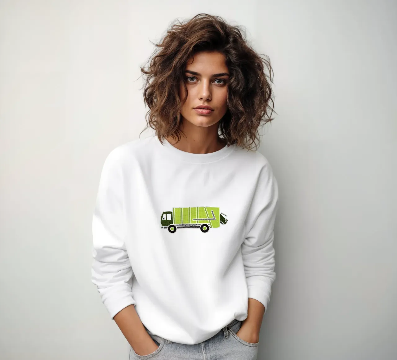 Müllwagen felpa da UN-TYPISCH