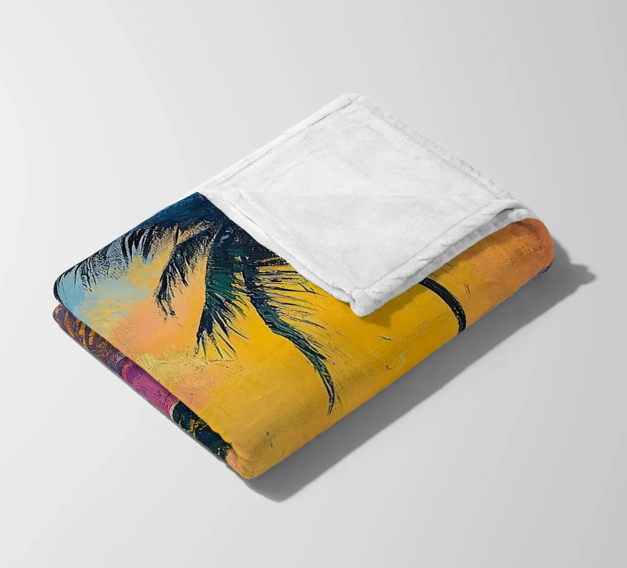 Orizzonti senza confini coperta in pile da Nikis Art Studio