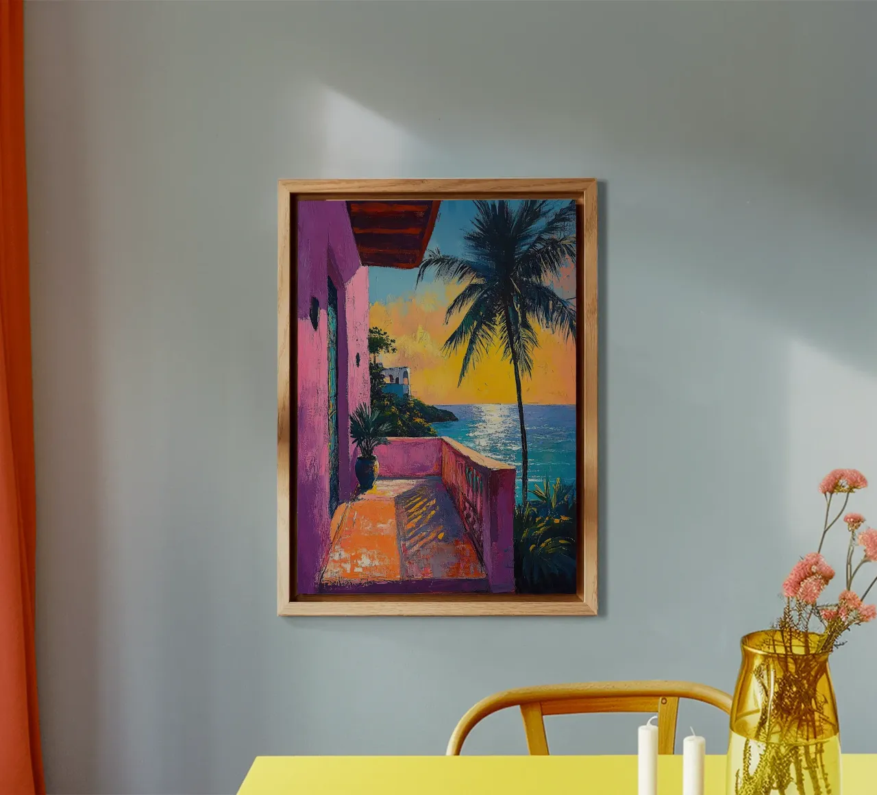 Orizzonti senza confini alluminio dibond da Nikis Art Studio