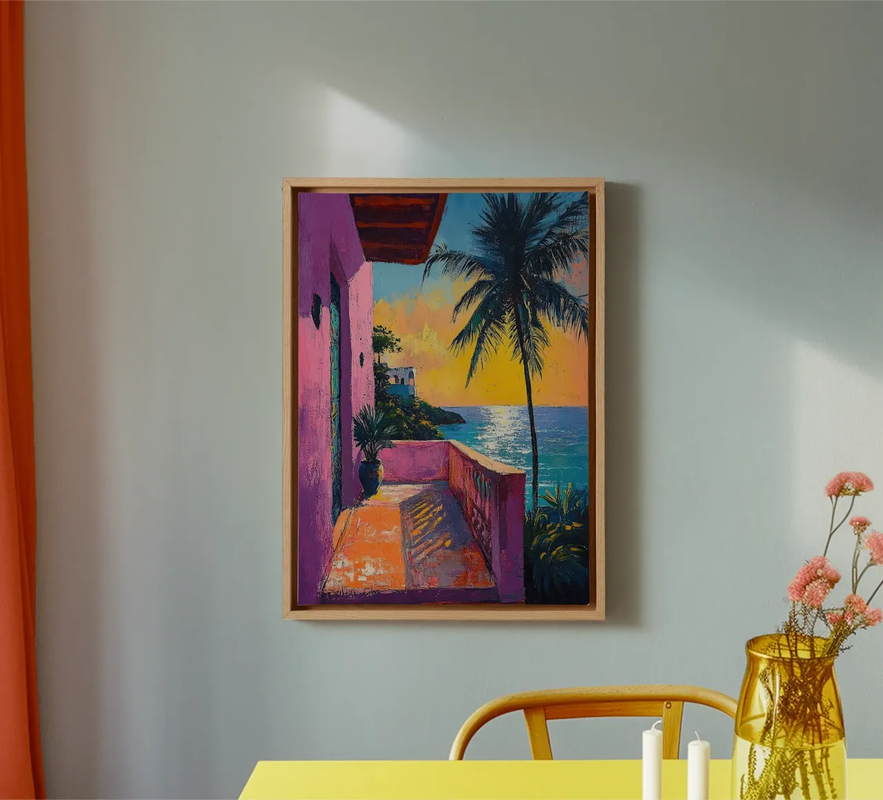 Orizzonti senza confini tela da Nikis Art Studio