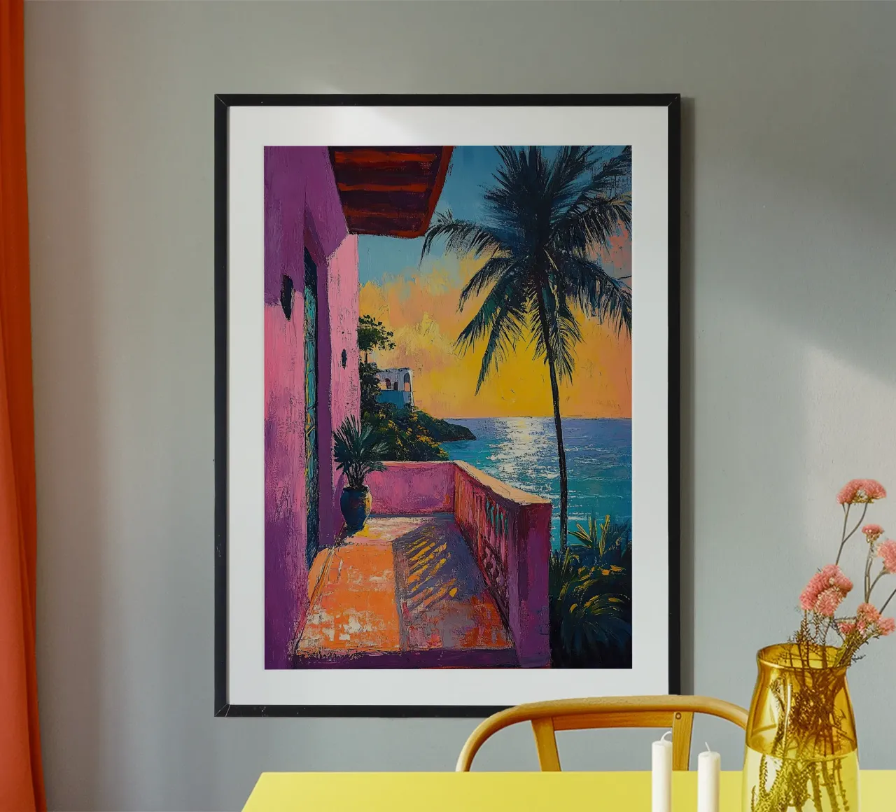 Boundless Horizons poster by Nikis Art Studio