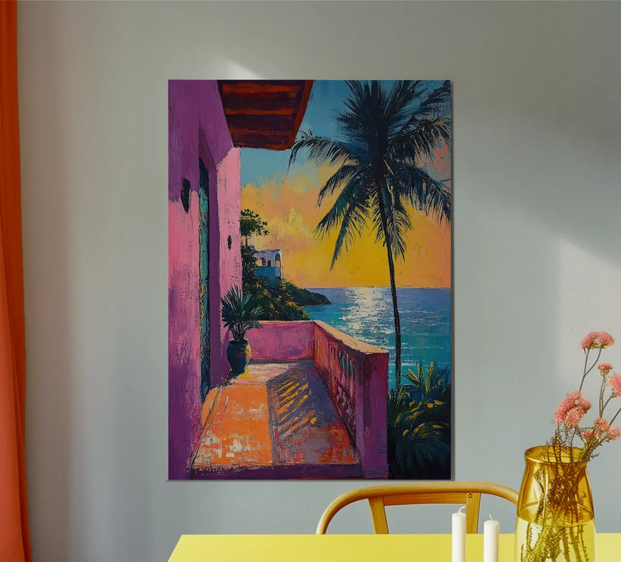 Boundless Horizons poster by Nikis Art Studio