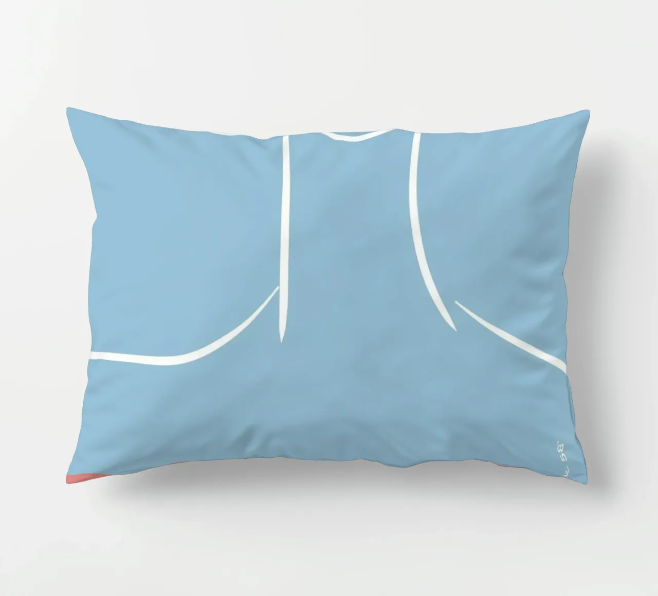 Soft Horizons cuscino da Mike Leymi
