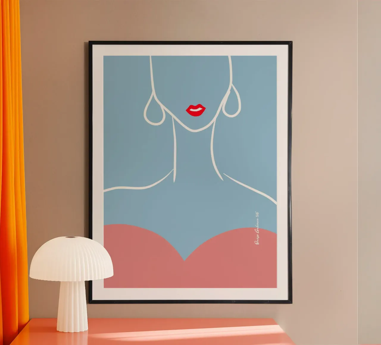 Soft Horizons poster da Mike Leymi