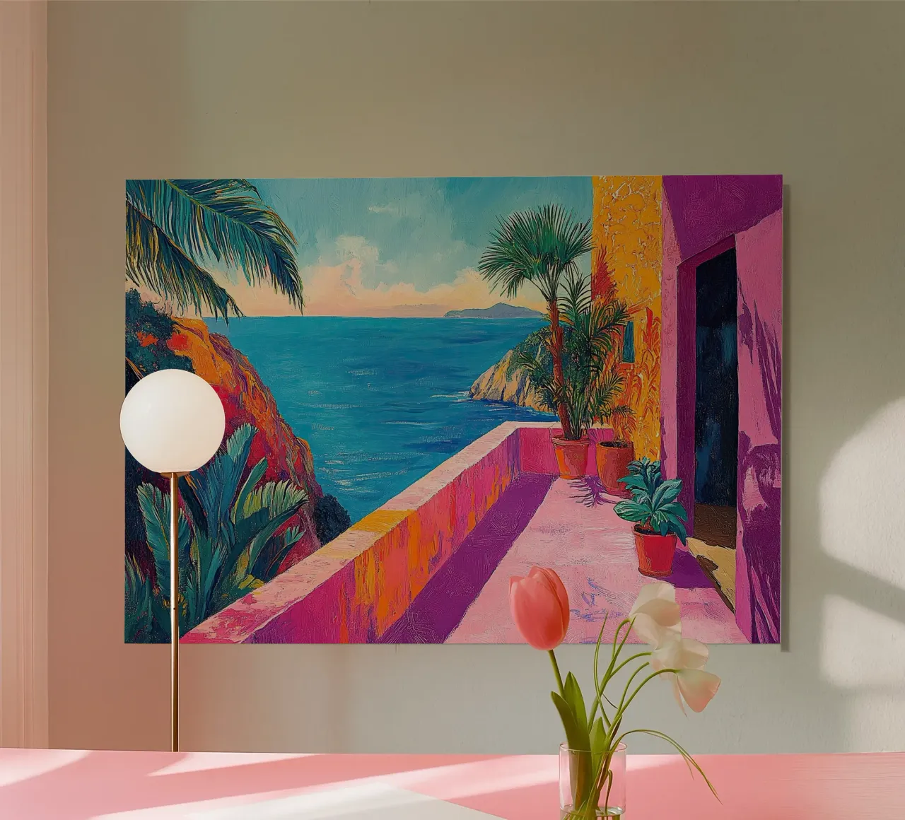 Colors of the Coast alu-dibond by Nikis Art Studio