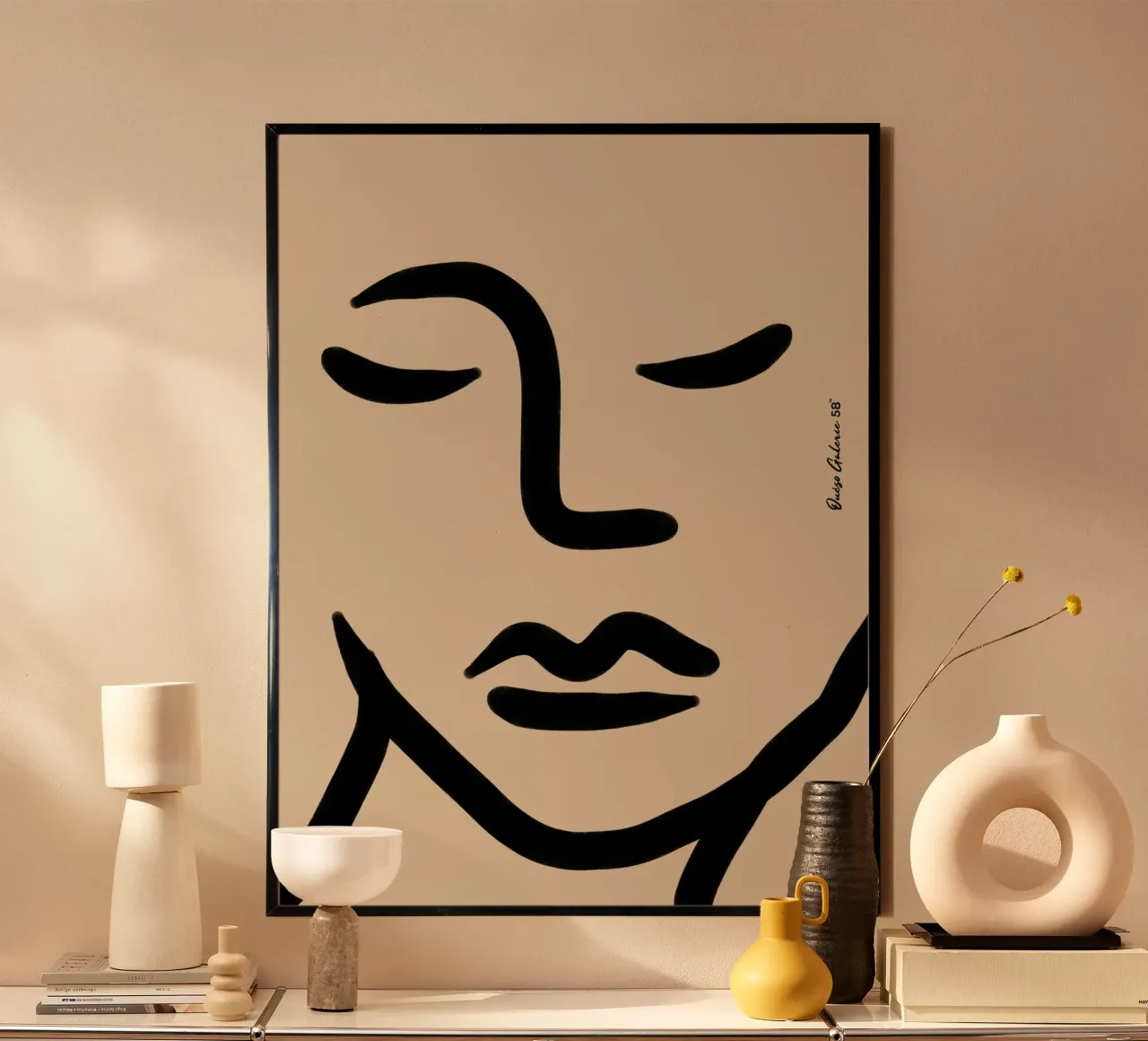 Gentle Flow poster da Mike Leymi