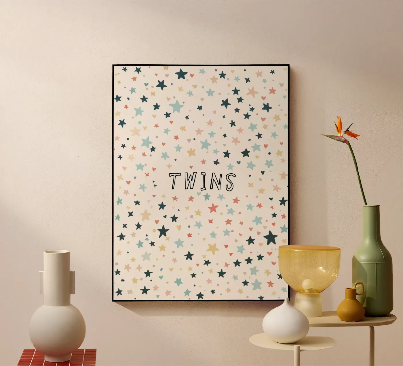 Twins No 4 plexiglass da treechild