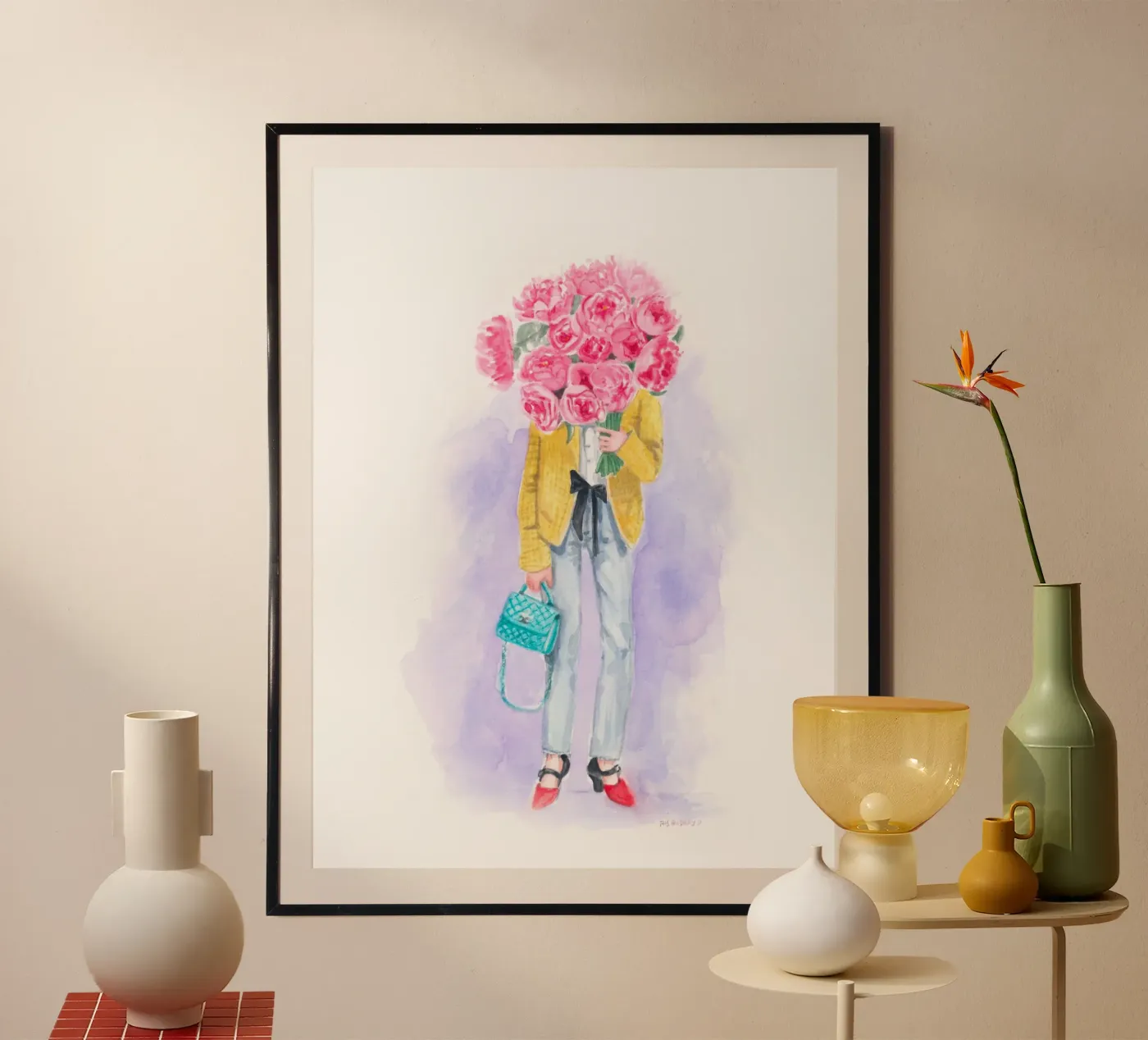 Montaigne Sunny Muse poster by byaudreyd