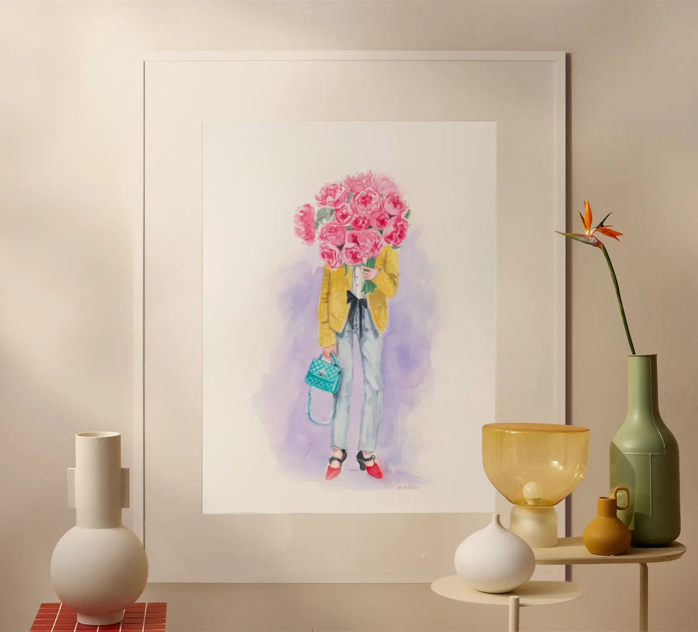 Montaigne Sunny Muse poster by byaudreyd