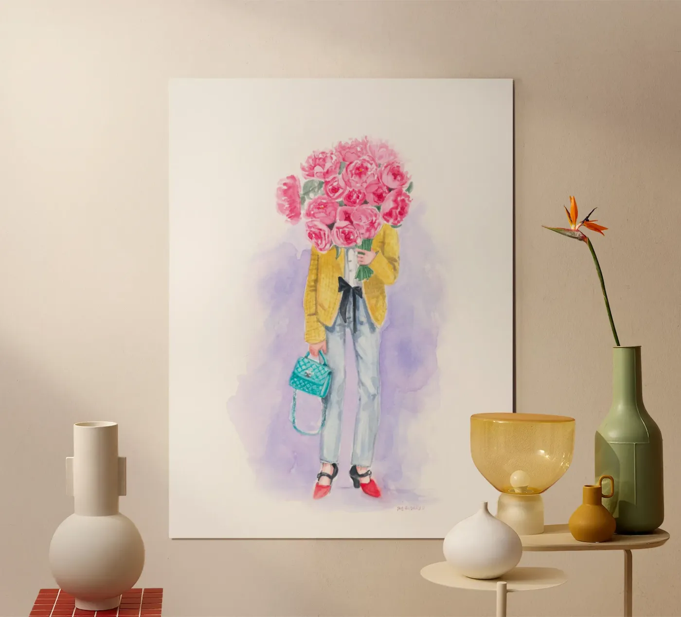Montaigne Sunny Muse poster by byaudreyd