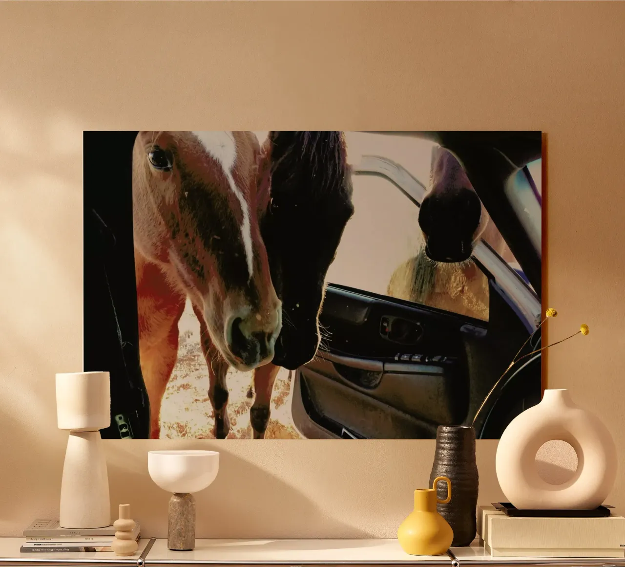 Car Horses plexiglass da Kevin Russ