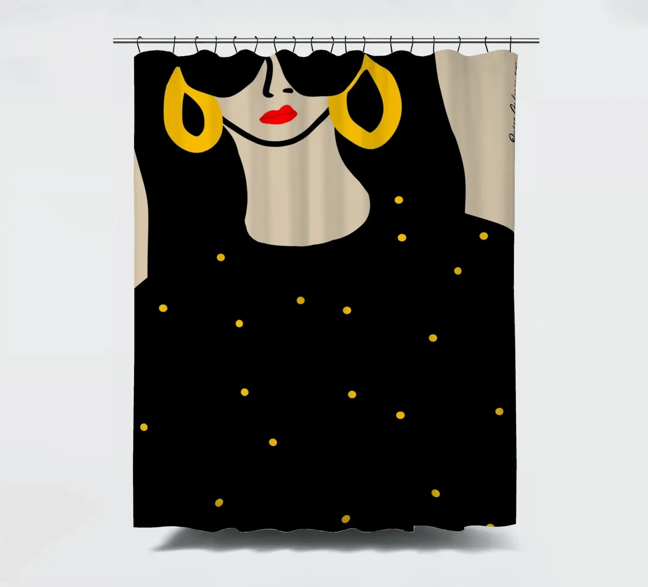 Ethereal Light shower curtain by Mike Leymi