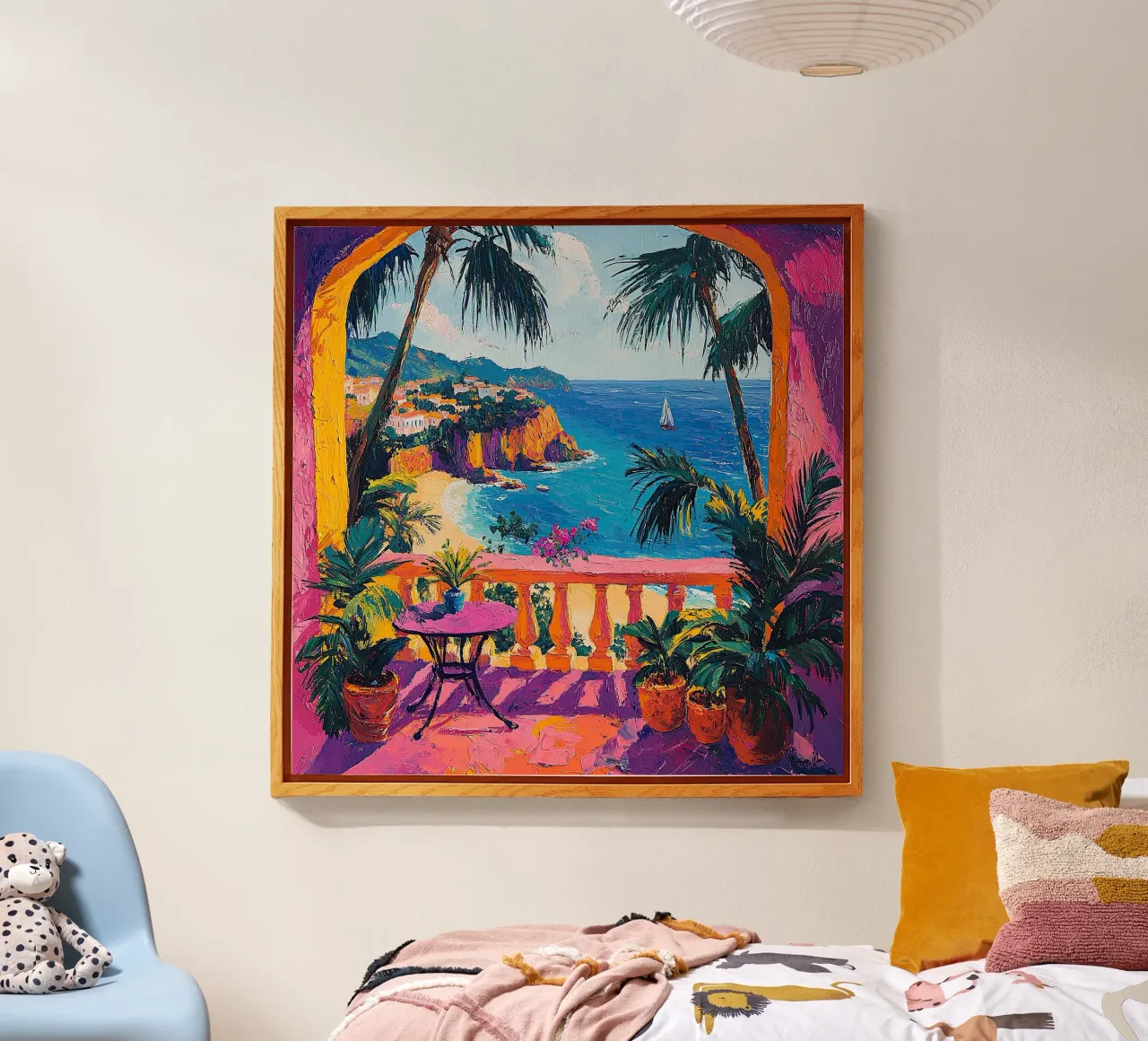 Radiant Horizons plexiglass da Nikis Art Studio