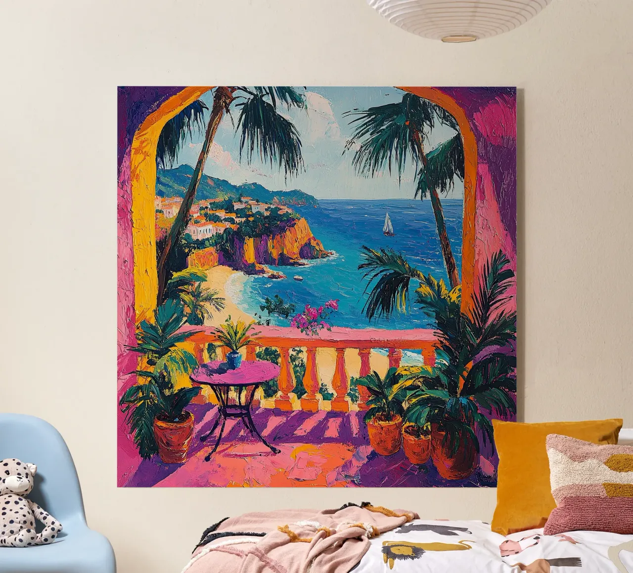 Radiant Horizons plexiglass da Nikis Art Studio