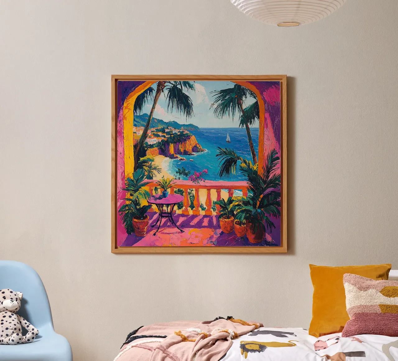 Radiant Horizons alluminio dibond da Nikis Art Studio
