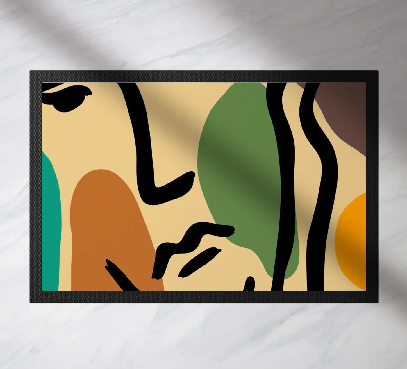 Velvet Clouds Fußmatte von Mike Leymi