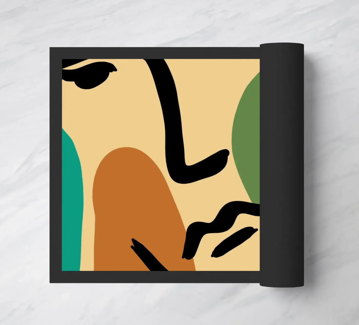 Velvet Clouds Fußmatte von Mike Leymi
