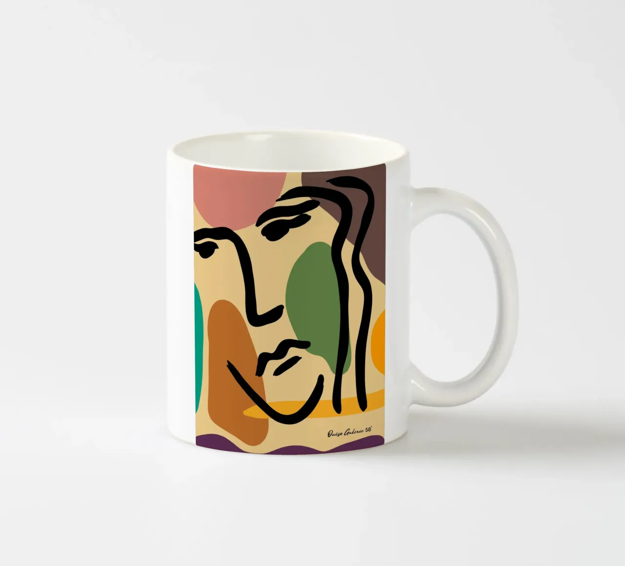 Velvet Clouds tazza in ceramica da Mike Leymi