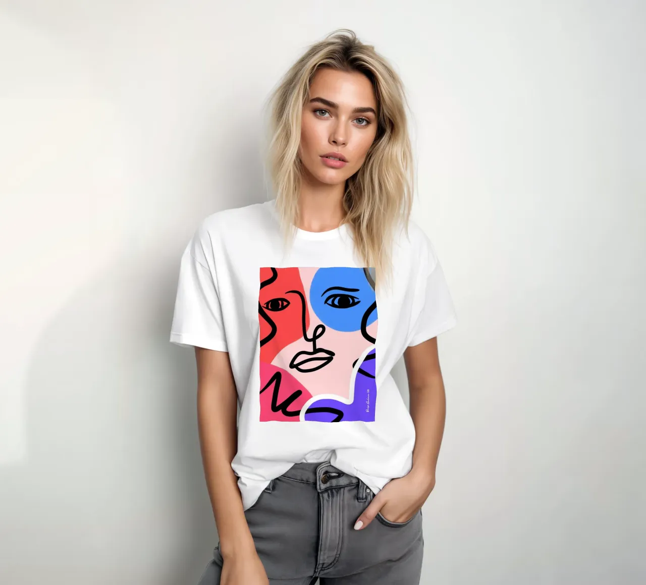 Misty Paths t-shirt da Mike Leymi
