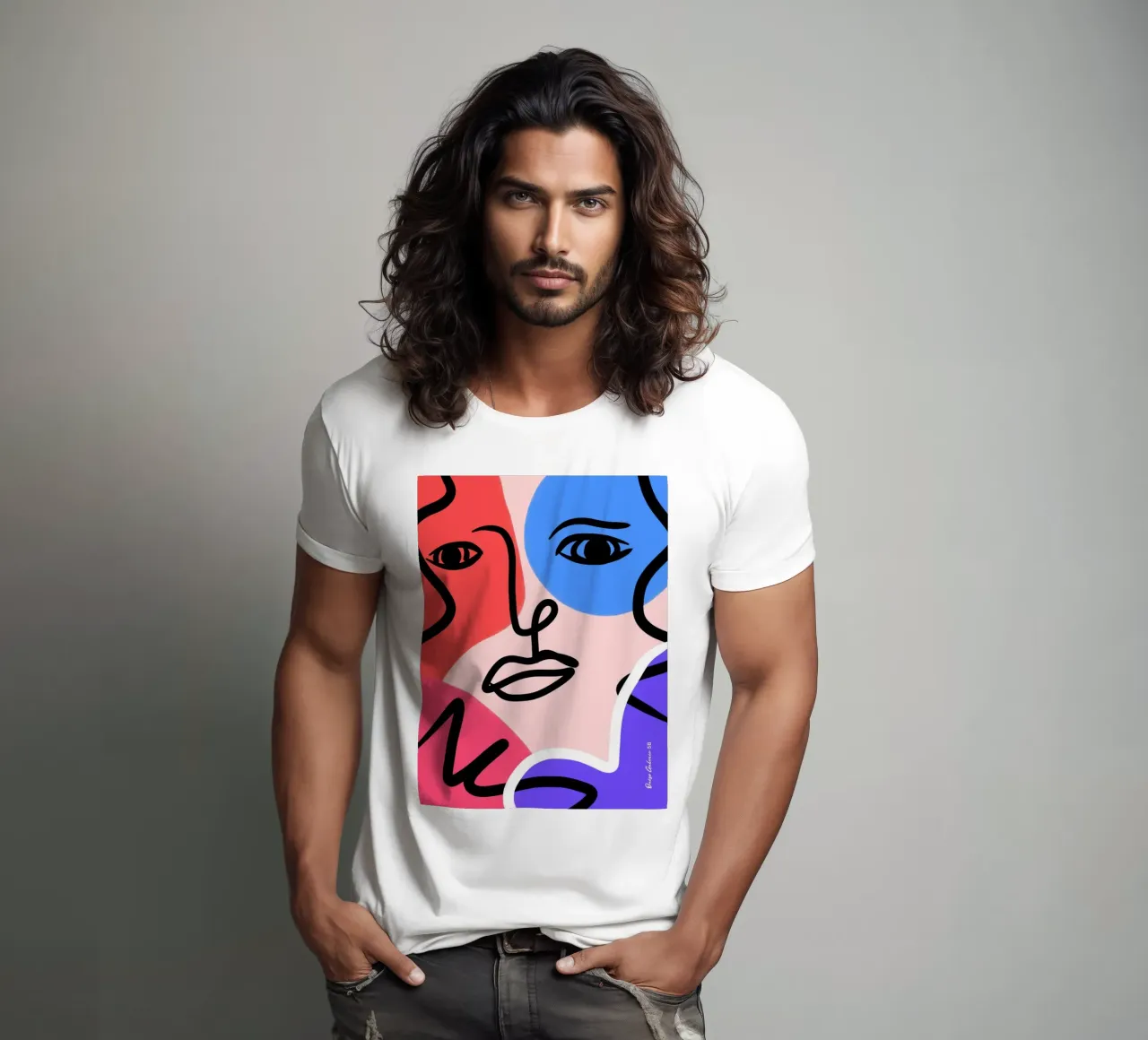 Misty Paths t-shirt da Mike Leymi