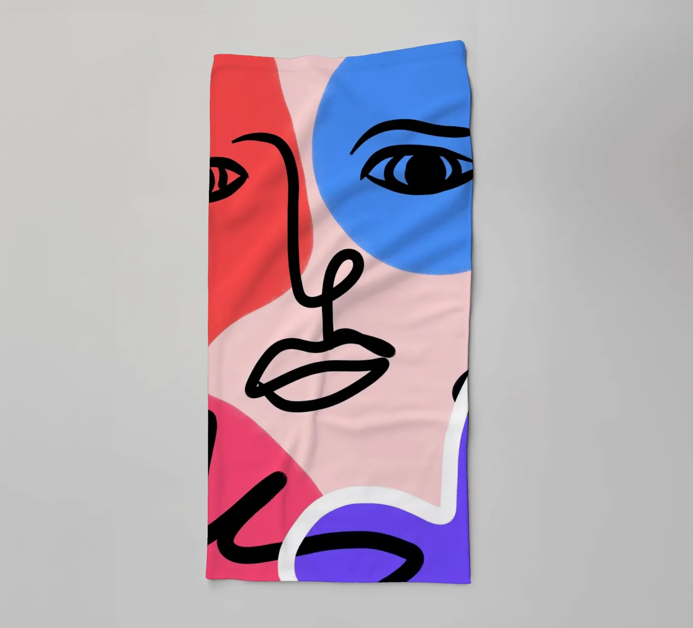Misty Paths towel by Mike Leymi