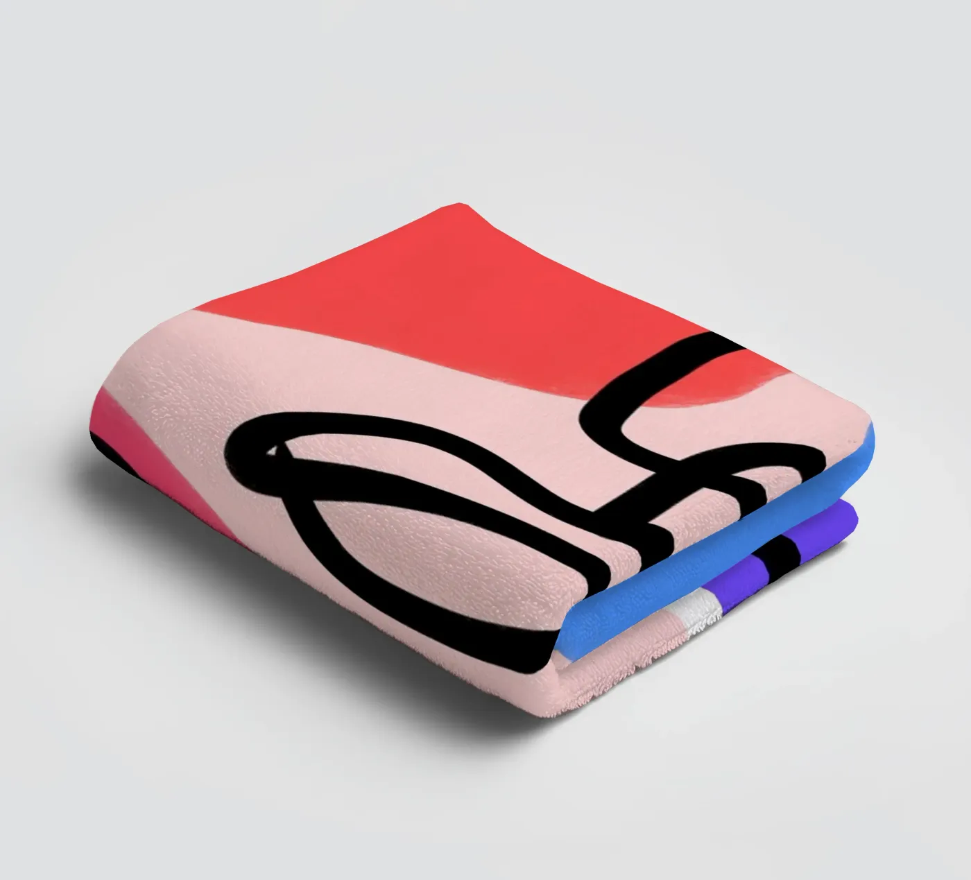 Misty Paths towel by Mike Leymi
