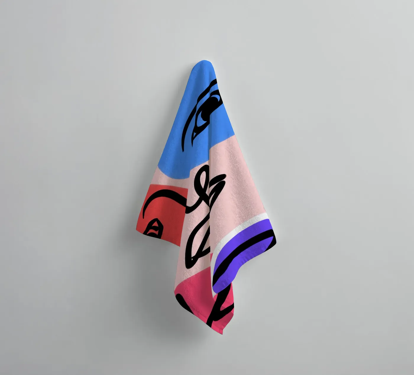Misty Paths towel by Mike Leymi