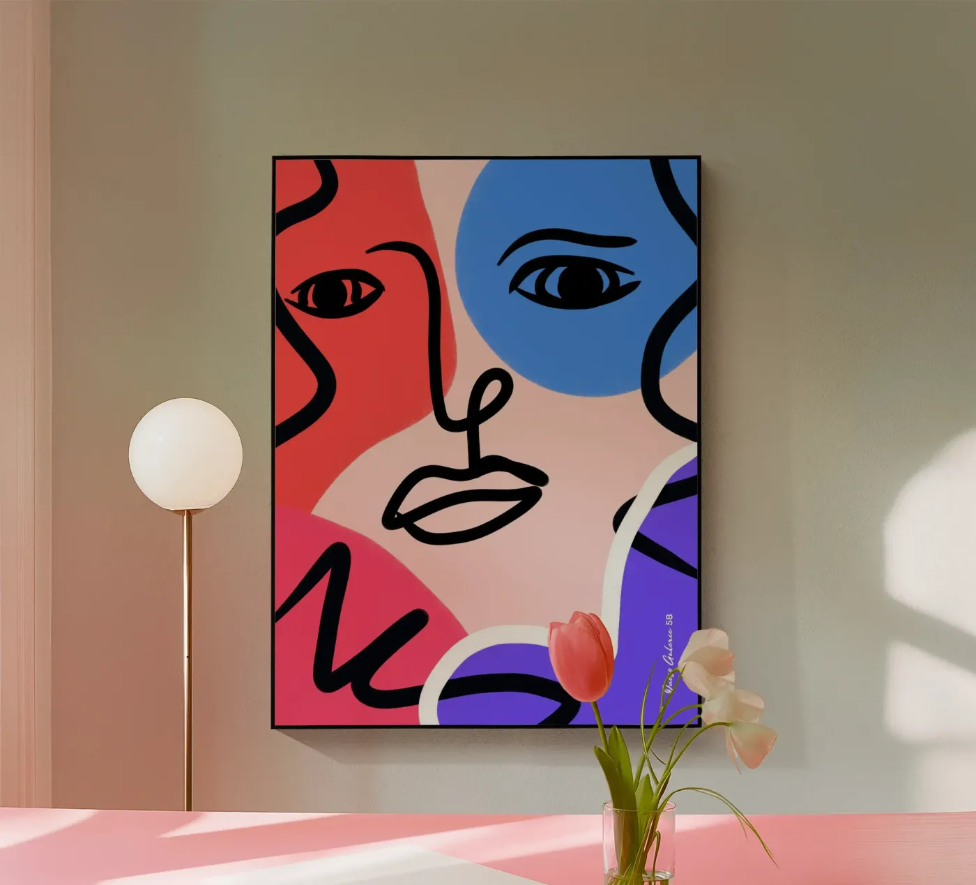 Misty Paths plexiglas de Mike Leymi